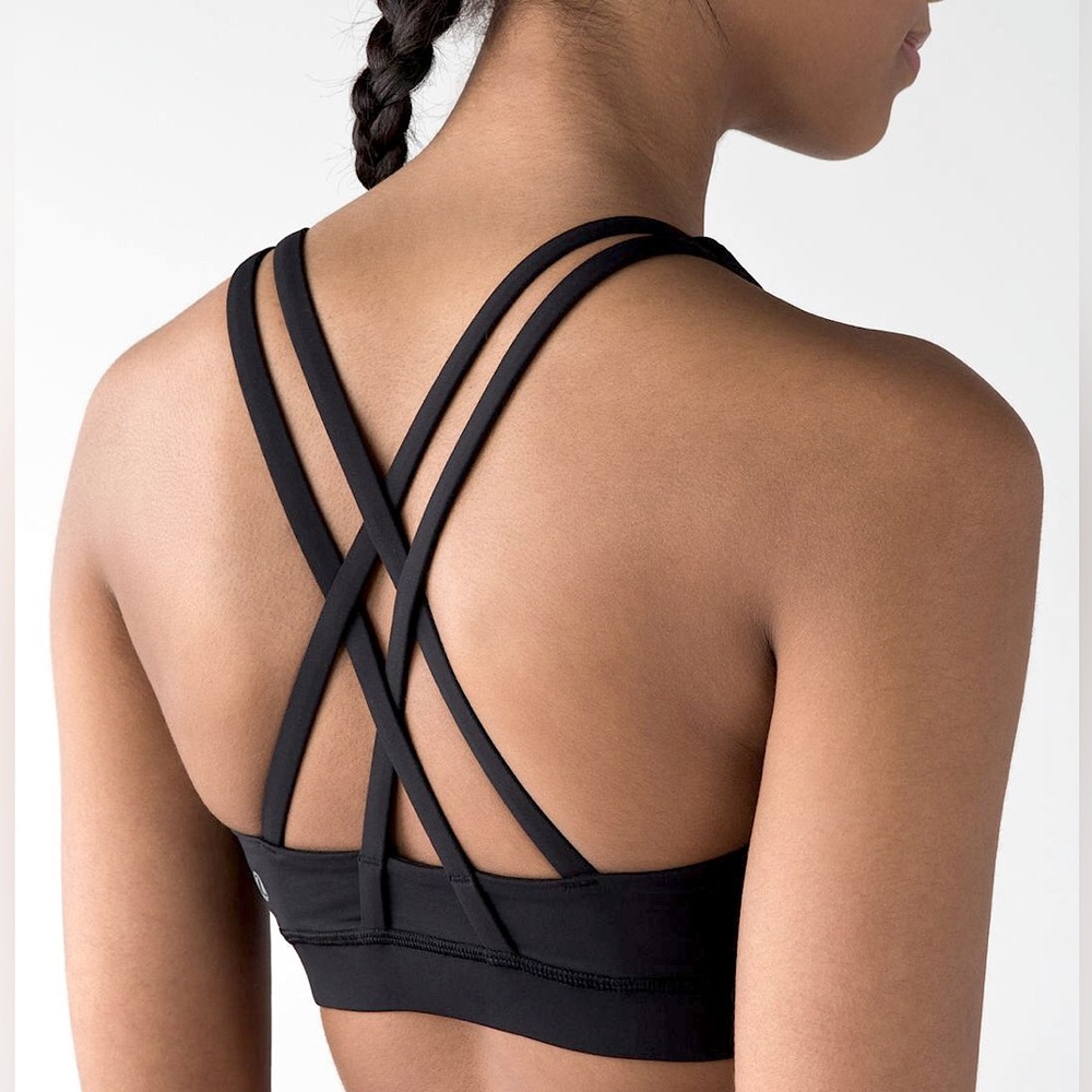 Lululemon Energy Bra *Luxtreme 
in Black. 
Size 8. 
Pristine Condition.